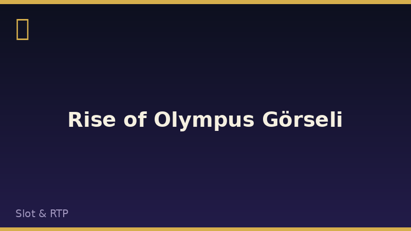 Rise of Olympus Görseli